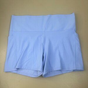 Athleta Salutation Stash Pocket II 5" Short High-Waisted Lavender Woman's  2XL